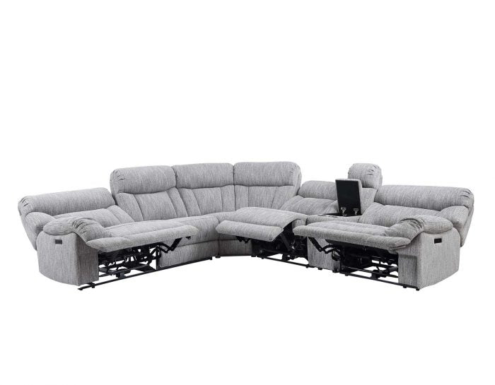 Park City 6 Pc Modular Sectional Pumice Chenille