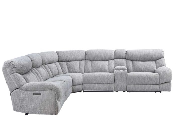Park City 6 Pc Modular Sectional Pumice Chenille