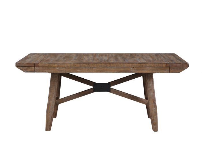 Riverdale Driftwood Finish Dining Set - Seats up to 10