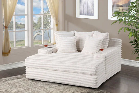 S123 Comfy Fluffy Oversized Chaise 4 Colors