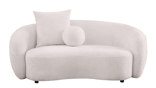 S90SL Teddy Fabric Sofa & Love - 2 Colors