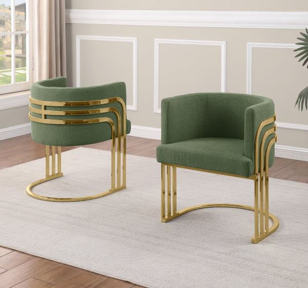 SC027 Teddy Fur Barrel Chair - Set of 2