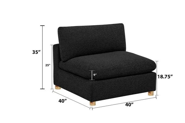 SE06-AC Modular Armless Chair
