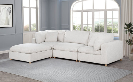 Boucle Modern Modular Sectional - Build Your Own