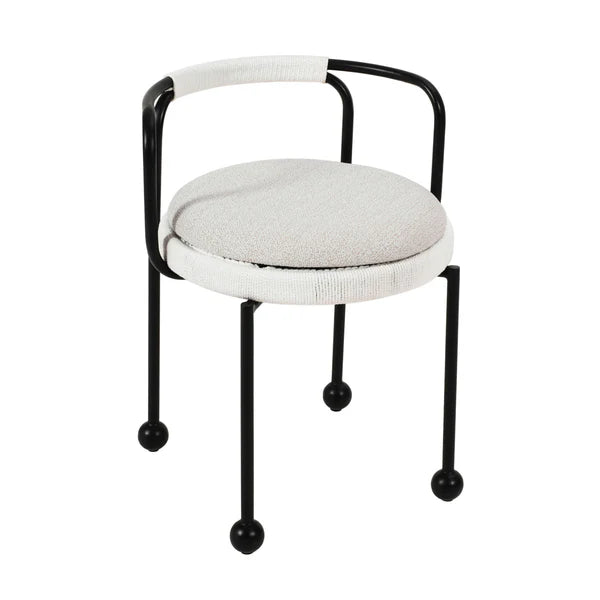 Pansy Cream Dining Chair by TOV