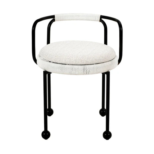 Pansy Cream Dining Chair by TOV
