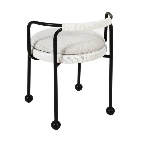 Pansy Cream Dining Chair by TOV