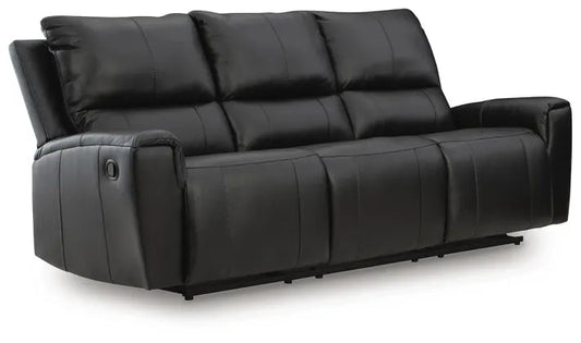 Danemere Black Reclining Sofa by Ashley