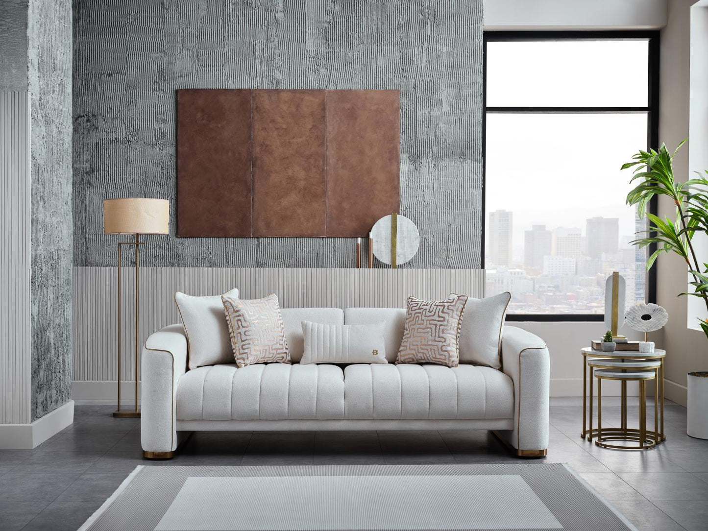 Veronica Convertible Sleeper Sofa by Bellona