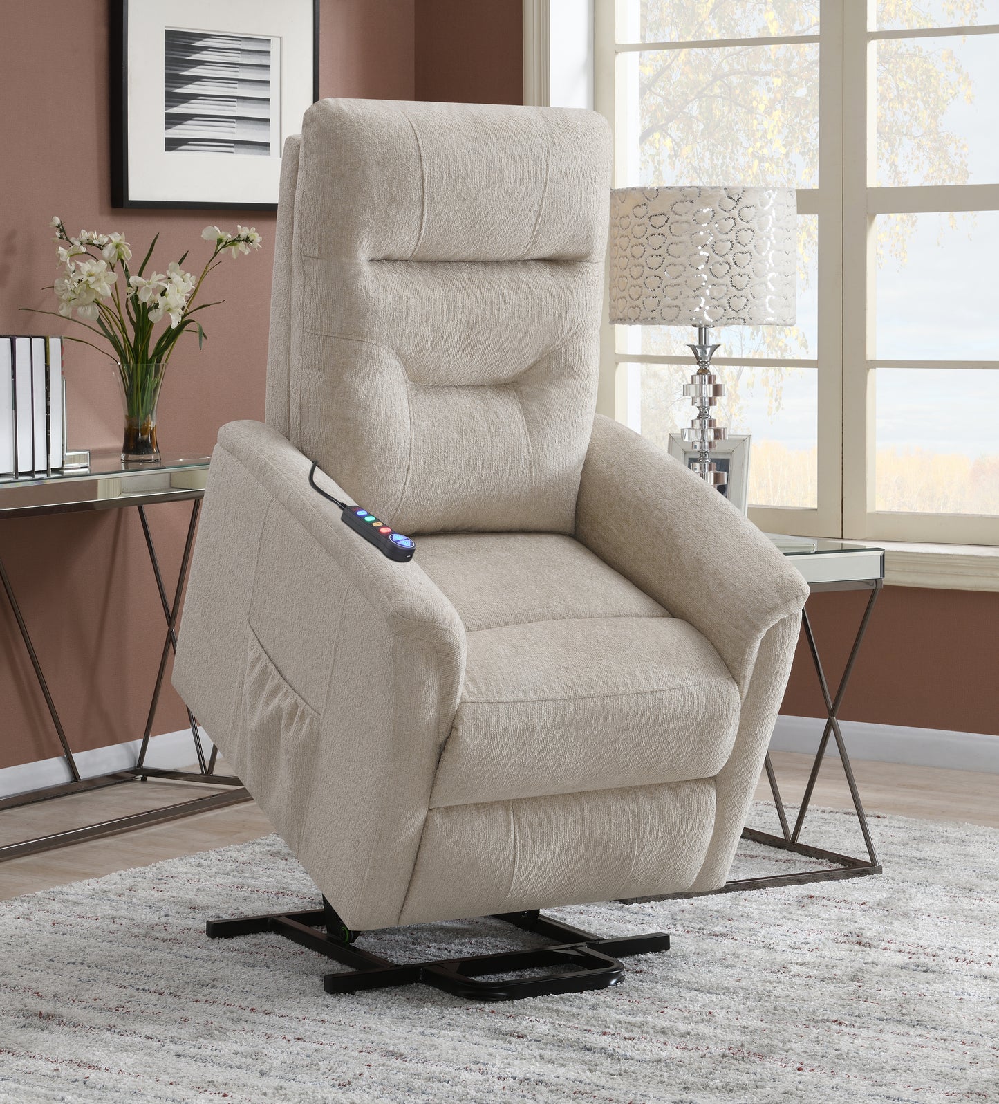 Henrietta Power Lift Massage Recliner 609450P