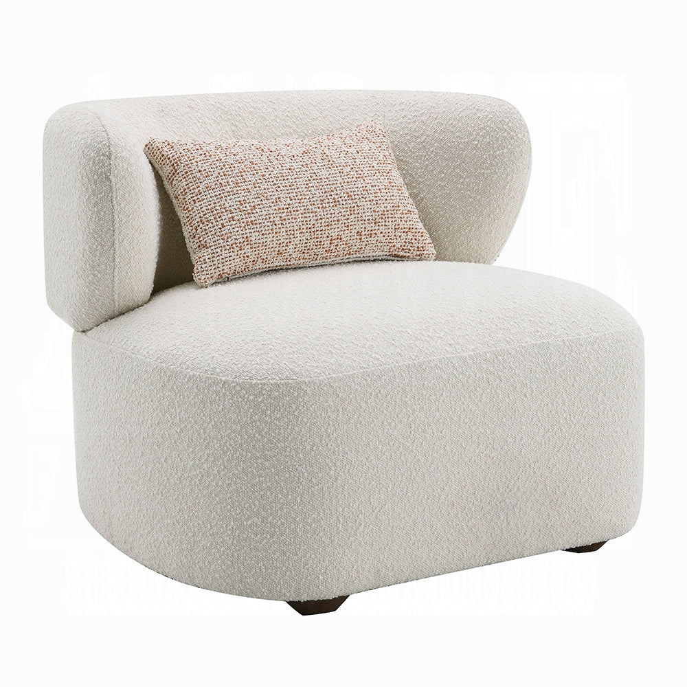 Darius Beige Boucle Accent Chair AC02589
