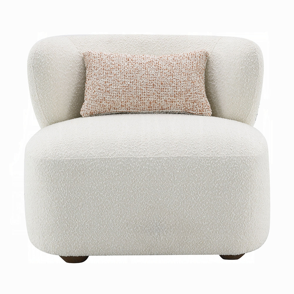 Darius Beige Boucle Accent Chair AC02589