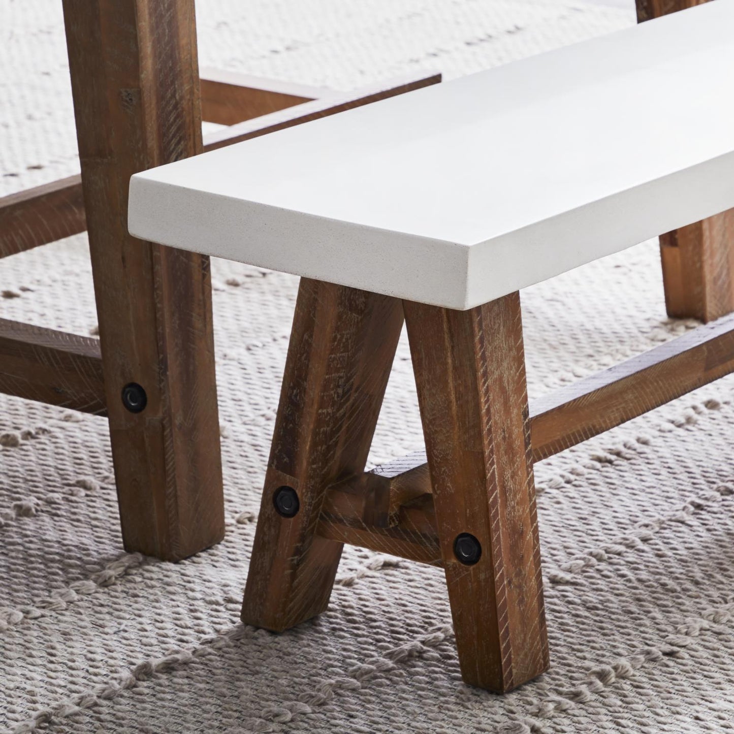 Acer Dining Bench SFASTEBCH00WH