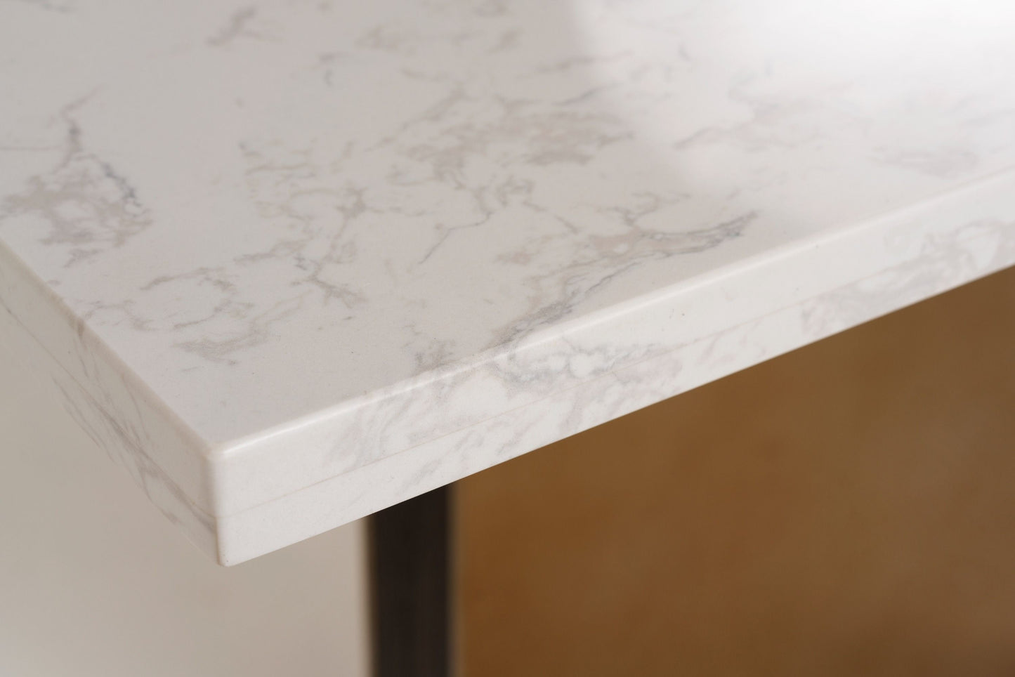Modrest Auer - White Marble & Gold Dining Table
