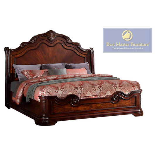 Brutus B1003 Bedroom Collection - Marble Top Case Goods