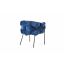 Modrest Debra Blue Fabric Chair