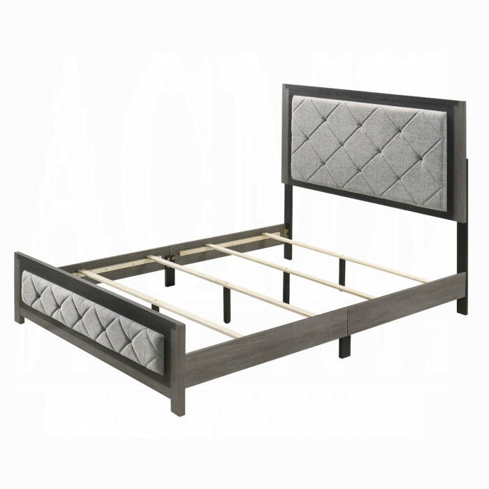 Jehoram 4 Pc Gray Bedoom Collection