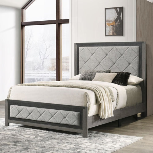 Jehoram 4 Pc Gray Bedoom Collection