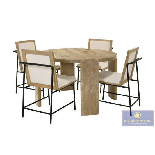 Bristol 5 Pc Driftwood Dining Set