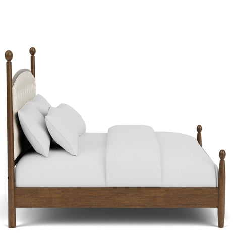 Calhoun Whiskey Finish 4 Pc Bedroom Set