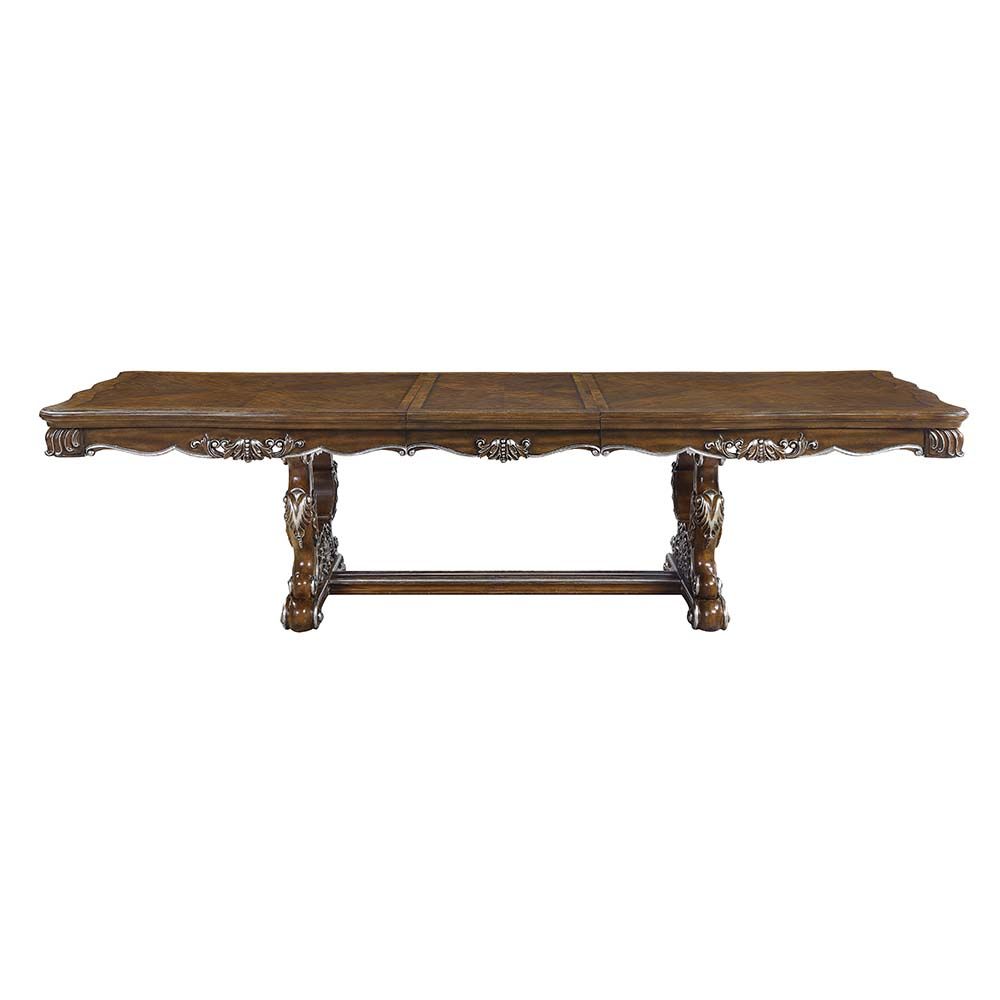 Latisha Antique Oak Dining Collection w/24" Leaf
