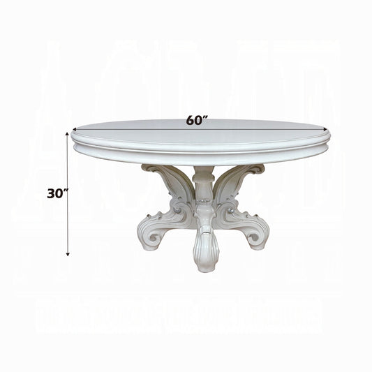 Acme Furniture Versailles Bone White Dining Set