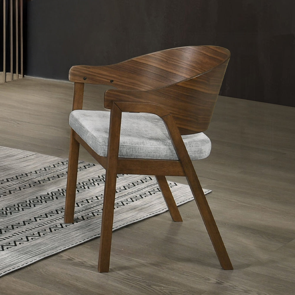 Hoyte DN03485 Walnut 7 Pc Dining Collection