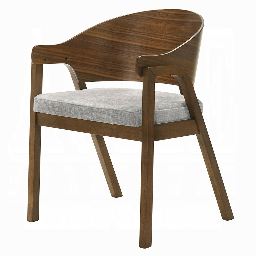 Hoyte DN03485 Walnut 7 Pc Dining Collection