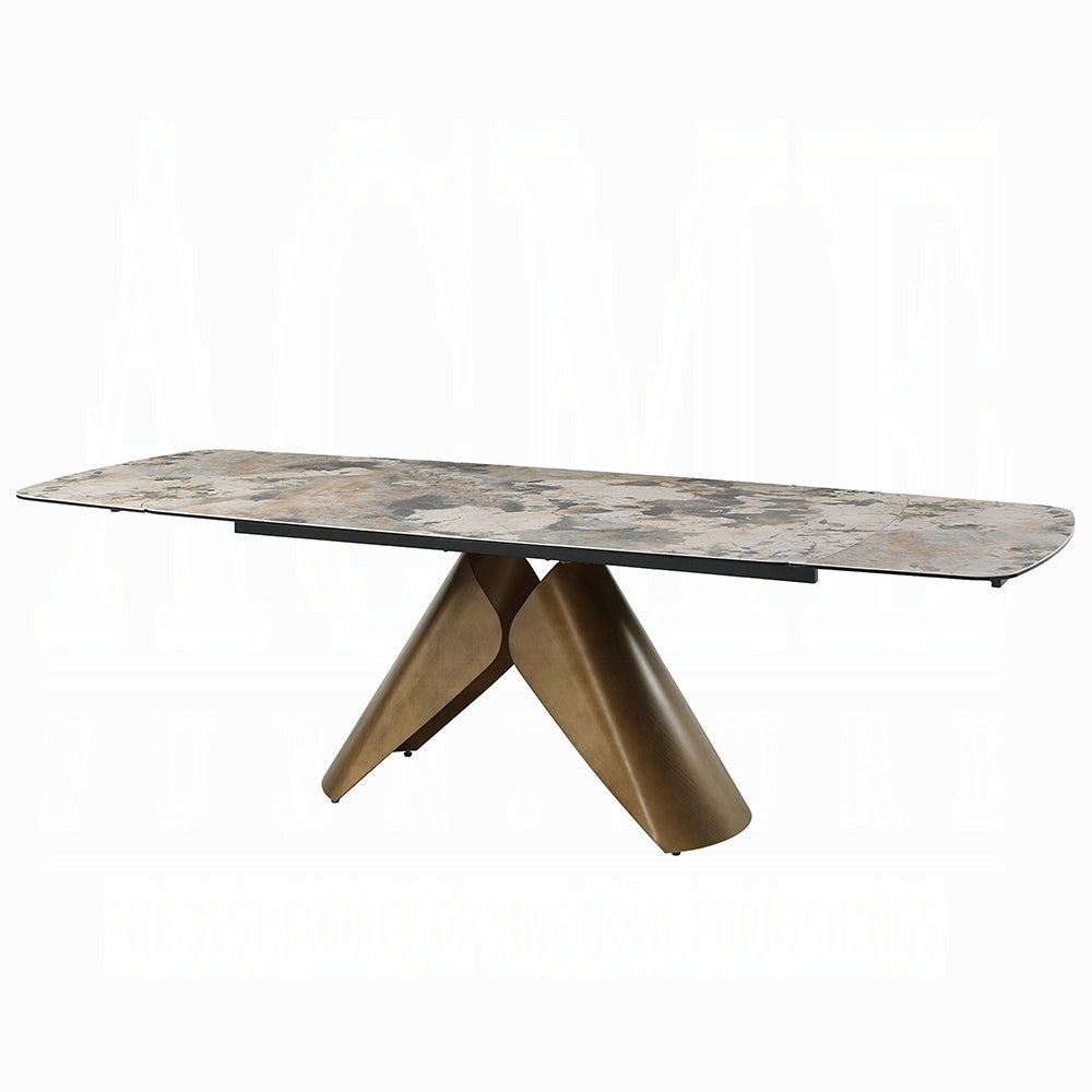 Malika 7 Pc Ceramic Top Dining Collection