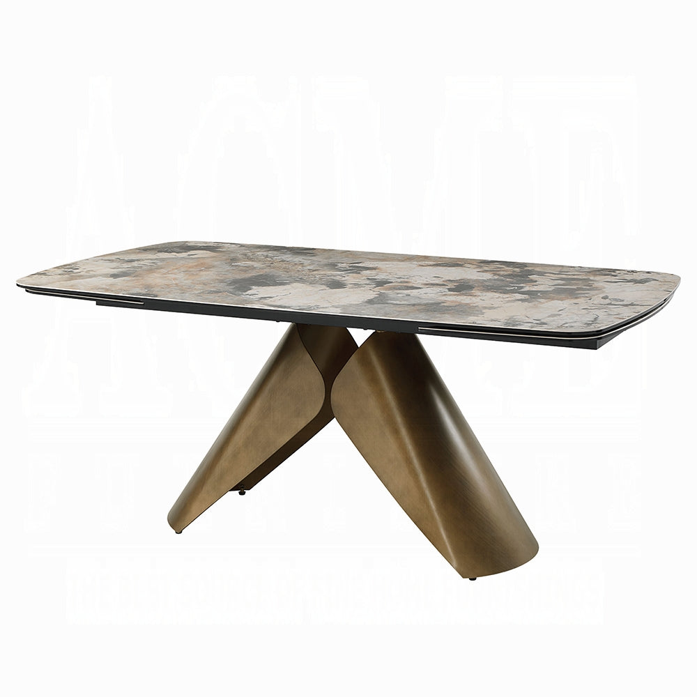 Malika 7 Pc Ceramic Top Dining Collection