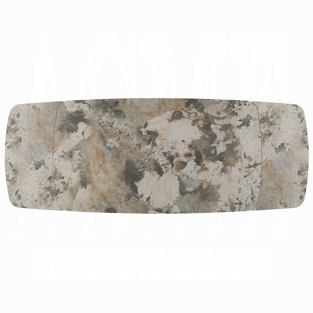 Malika 7 Pc Ceramic Top Dining Collection