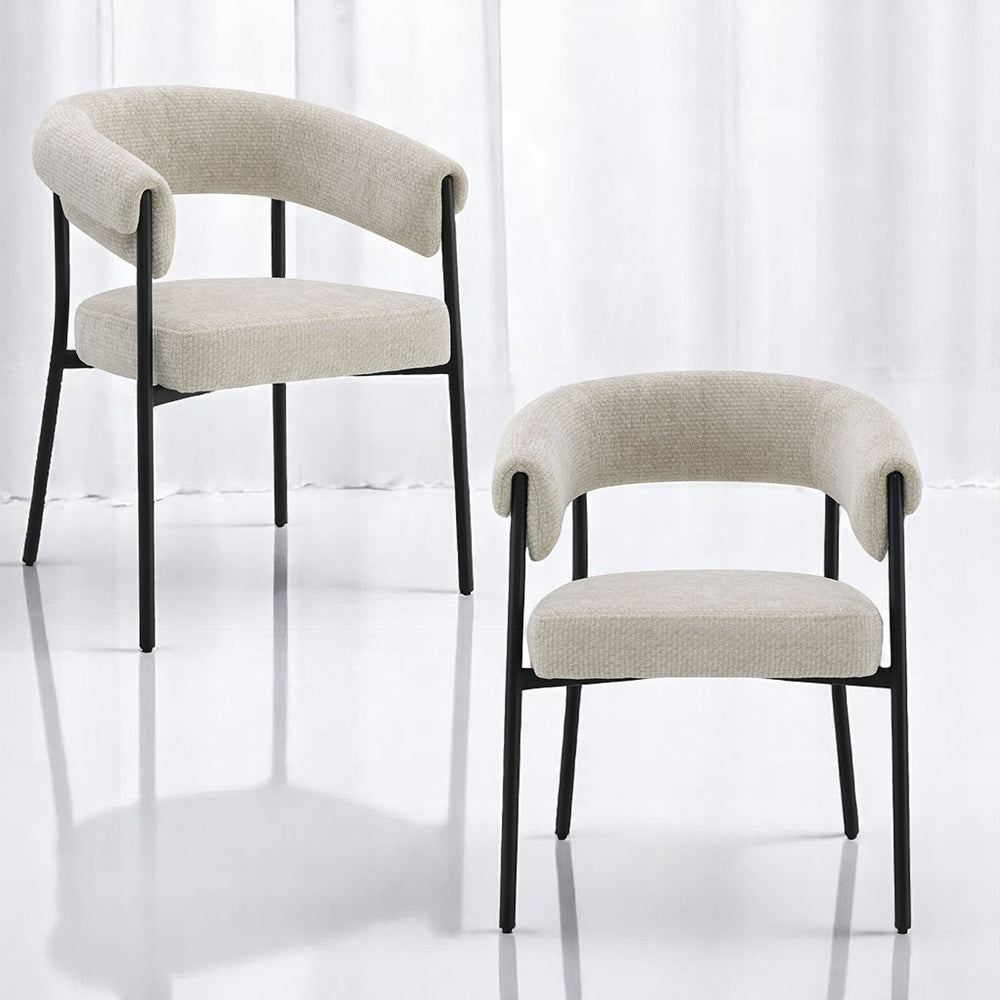 Jirina 7 Pc Travertine Dining Set DN03675