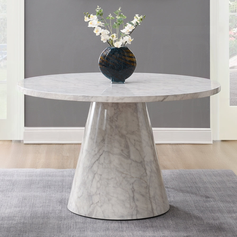 Kacey 5 Pc Round Dining Set Acme Furniture