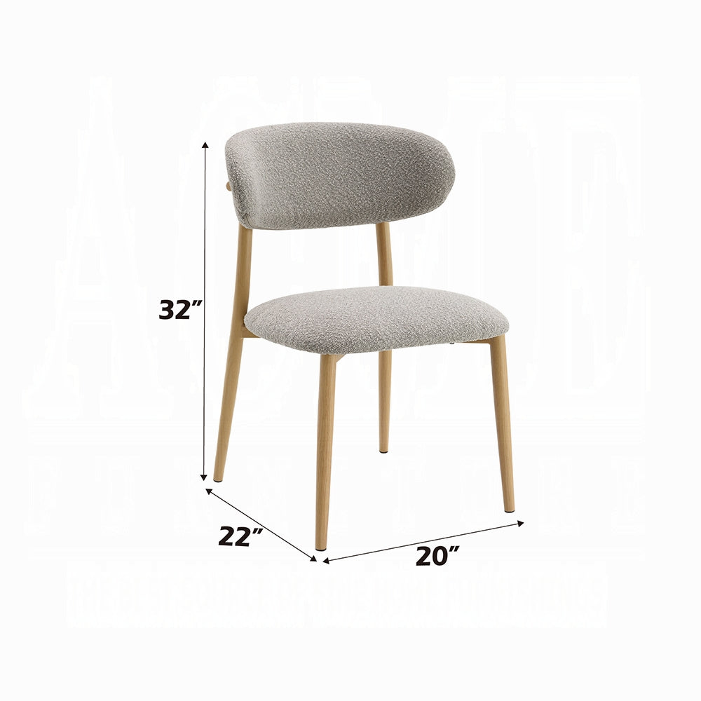 Kacey 5 Pc Round Dining Set Acme Furniture