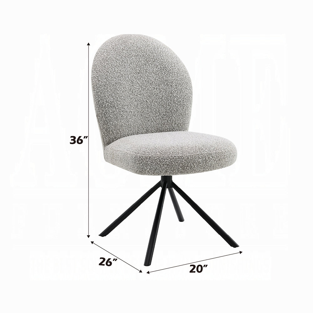 Lawton Natural & Black 7 Pc Dining Collection