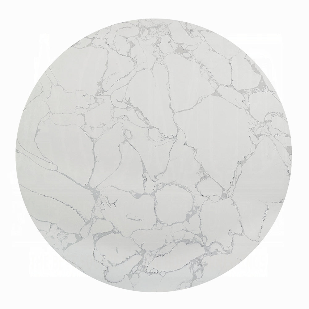 Koen 5 Pc Marble Top Dining Set DN04055