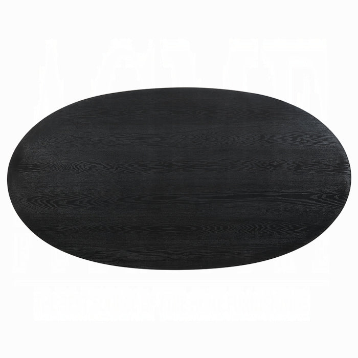 Marioly 5 Pc Ash Black Dining Set
