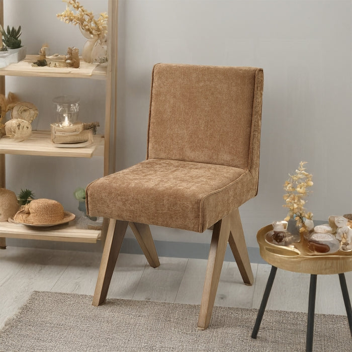 Zoey Oak Finish Dining Set DN04075