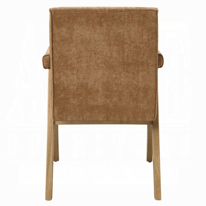 Zoey Oak Finish Dining Set DN04075