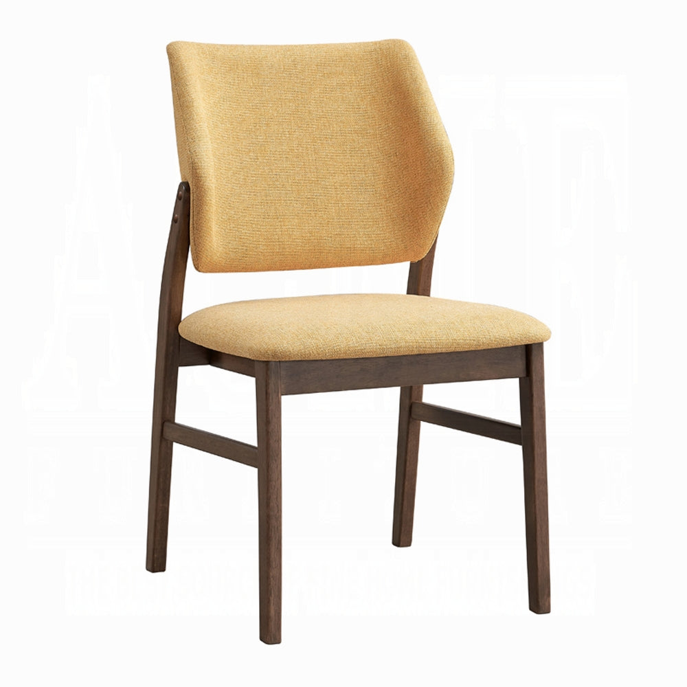 Sarha 5 Pc Walnut Dining Set - 2 Chair Choices
