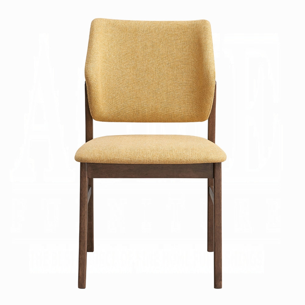 Sarha 5 Pc Walnut Dining Set - 2 Chair Choices
