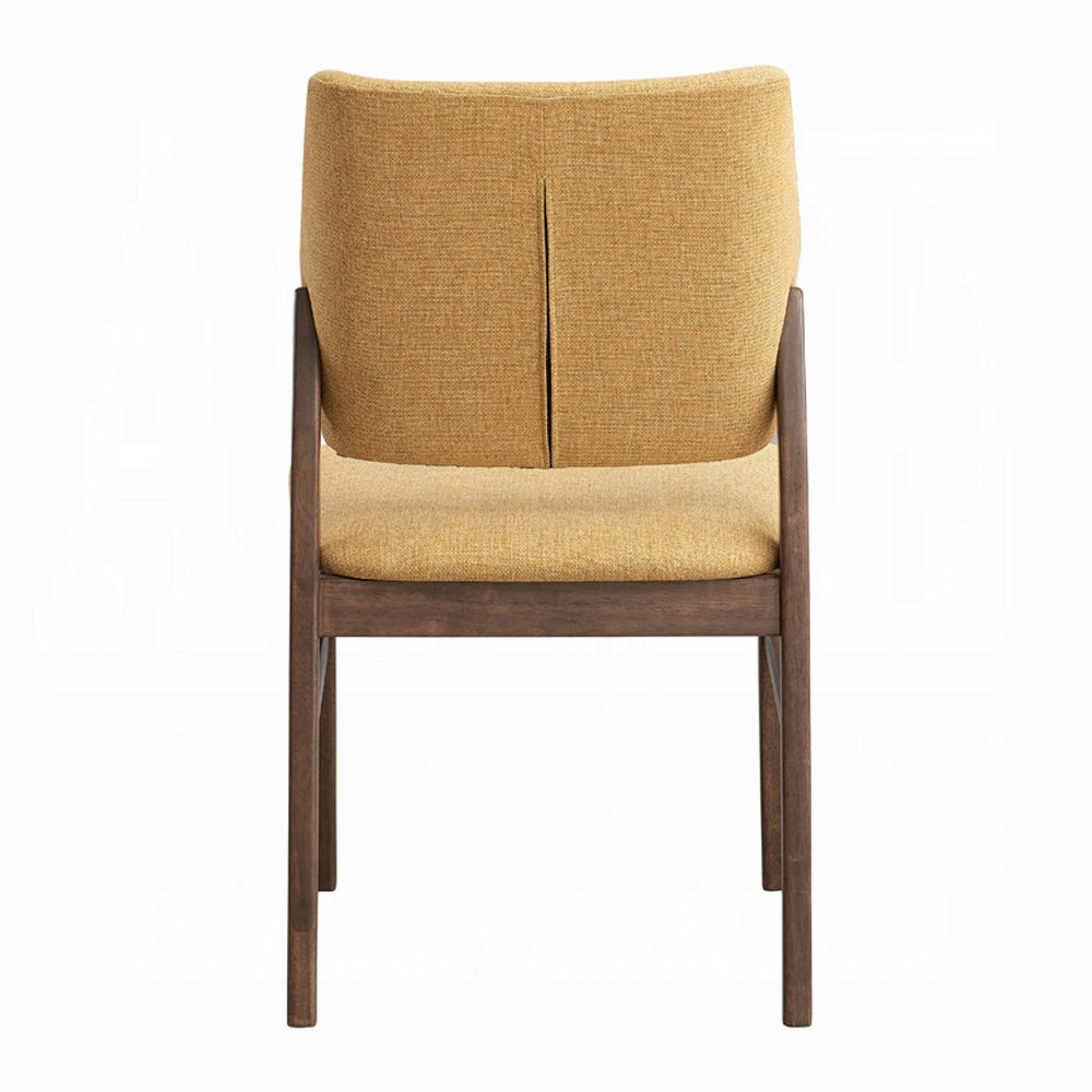 Sarha 5 Pc Walnut Dining Set - 2 Chair Choices