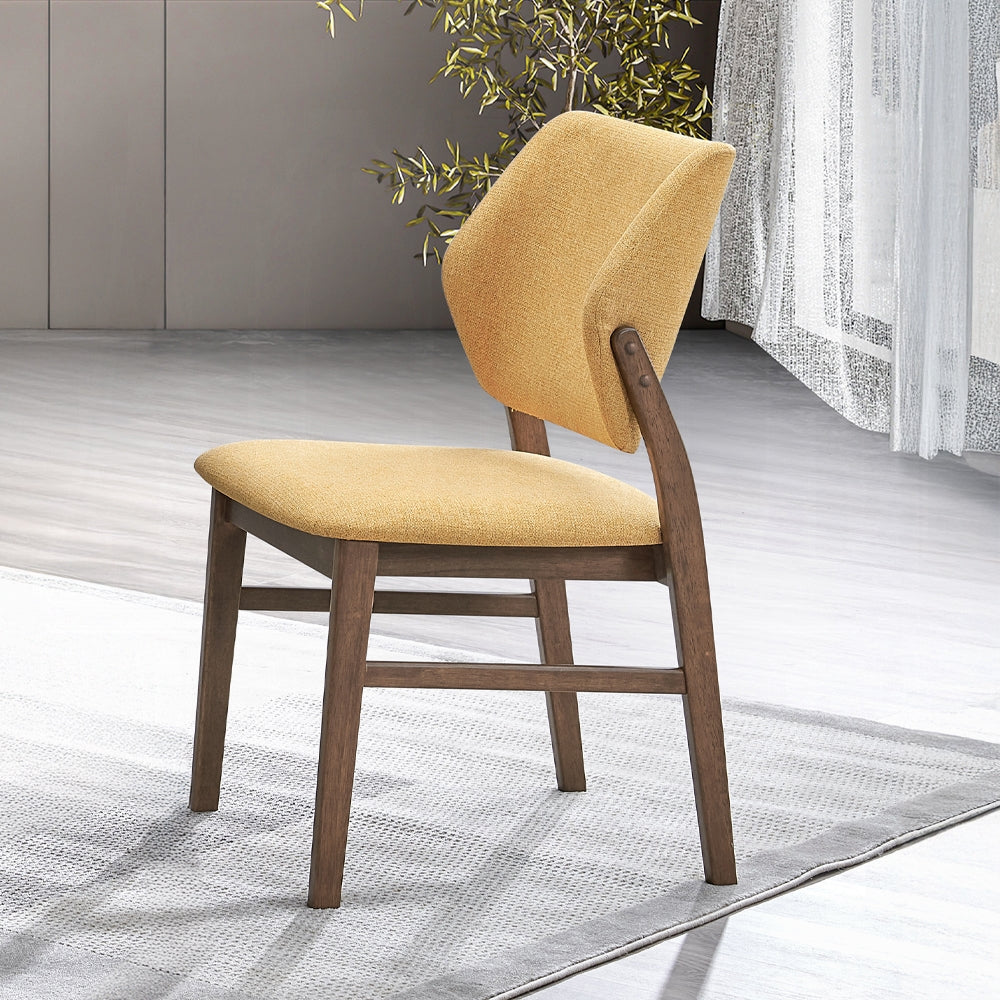 Sarha 5 Pc Walnut Dining Set - 2 Chair Choices