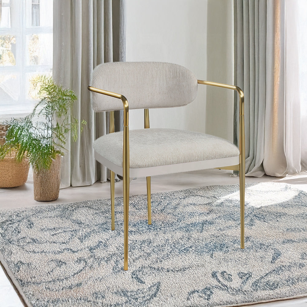 Zayn Natural Marble Top Dining Collection