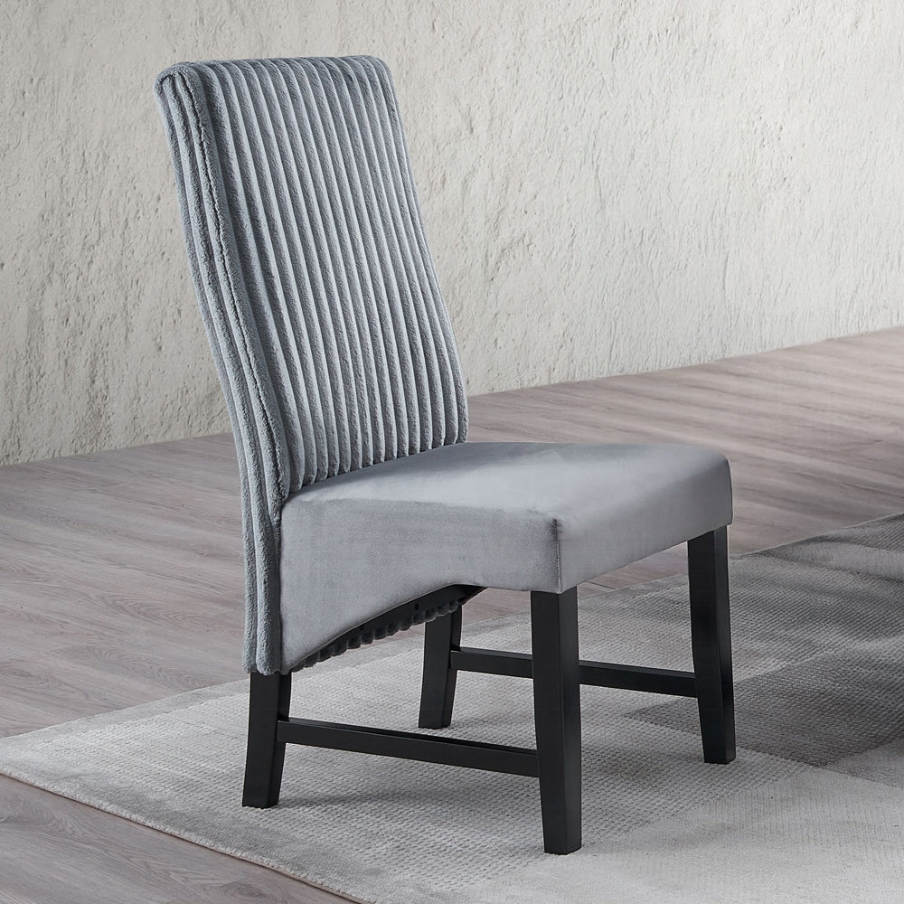 Kini Black Finish 7 Pc Dining Collection