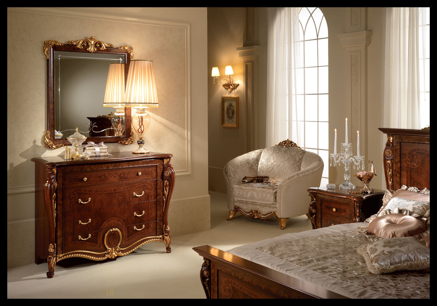 Donatello Classic Bedroom Collection - Made in Italy
