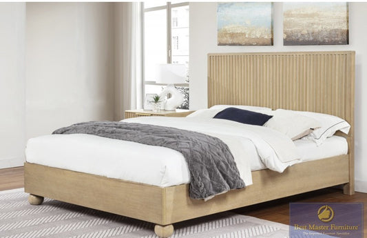 Best Master DP305 Light Oak Bedroom Set