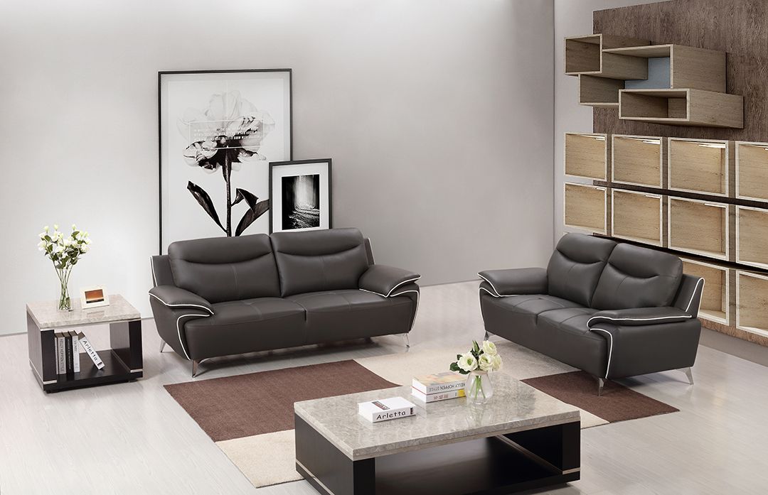American Eagle EK531 Leather Sofa Set