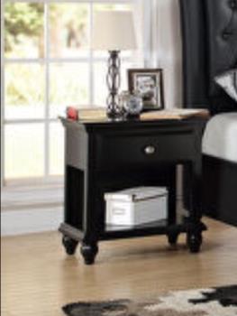 Poundex F9133 Black Bedroom Collection