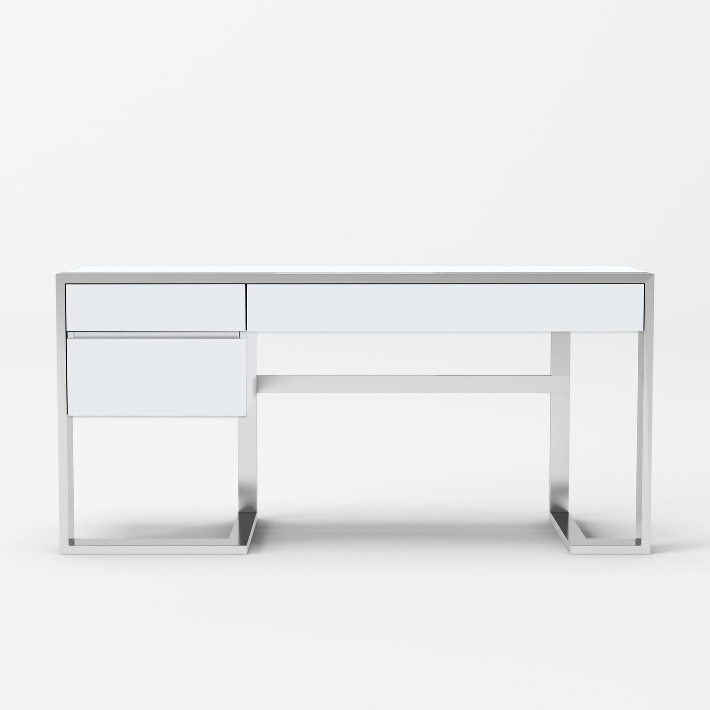 Fauna White High Gloss Desk 77969